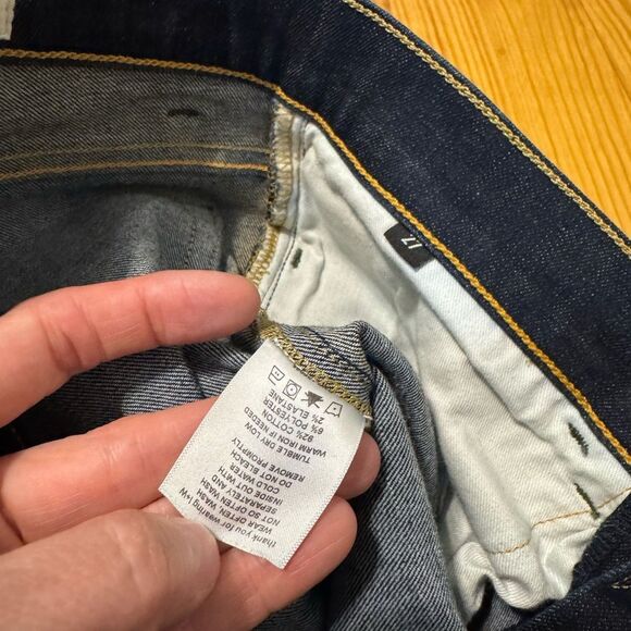 NWOT Imogene + Willie Jeans Imogene Slim Size 27 Handmade USA Dark Wash - Picture 11 of 12